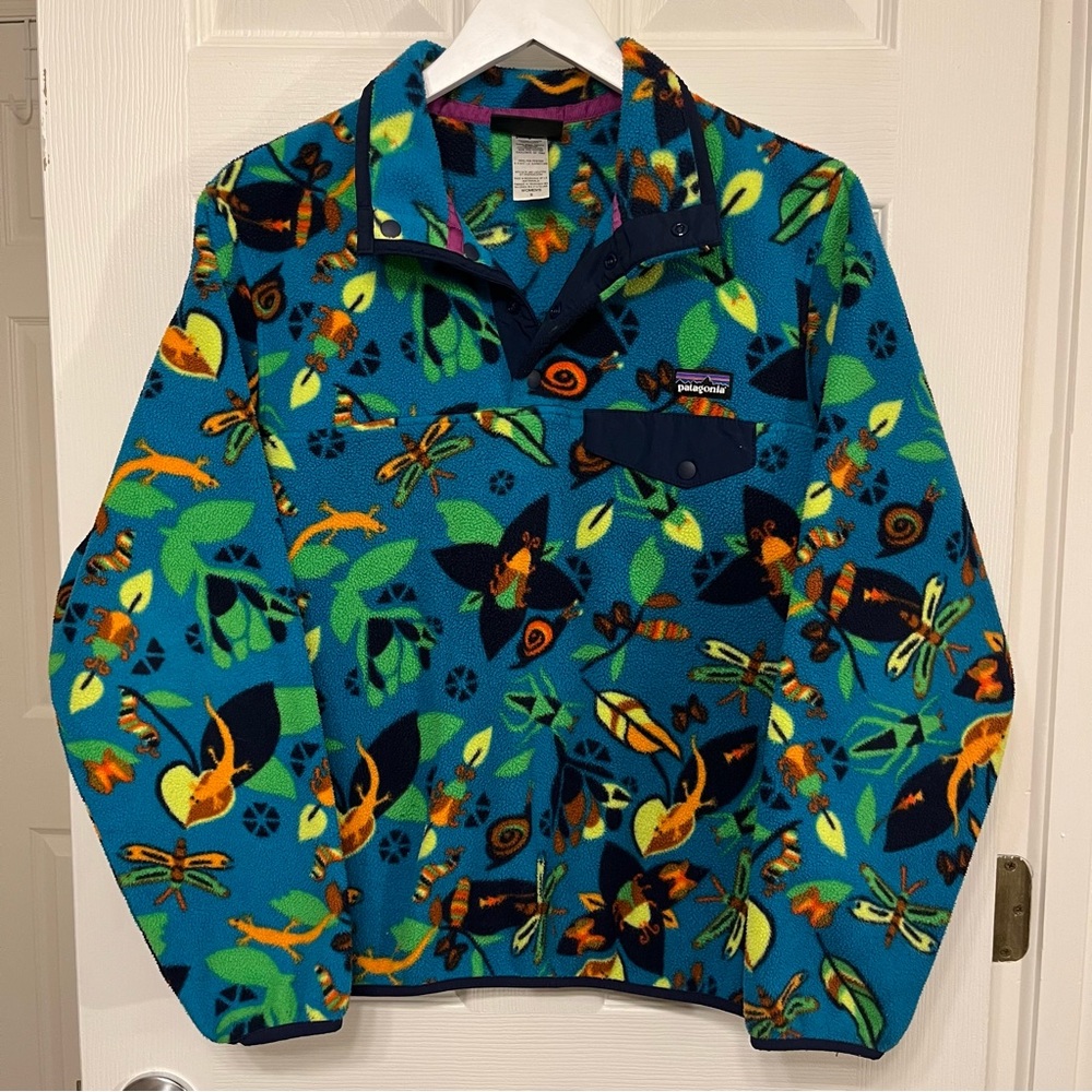 Patagonia Synchilla Snap-T Fleece Pullover in Jitterbug Print